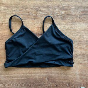 Fabletics Tammy Yoga Athletic Black Bra Large
